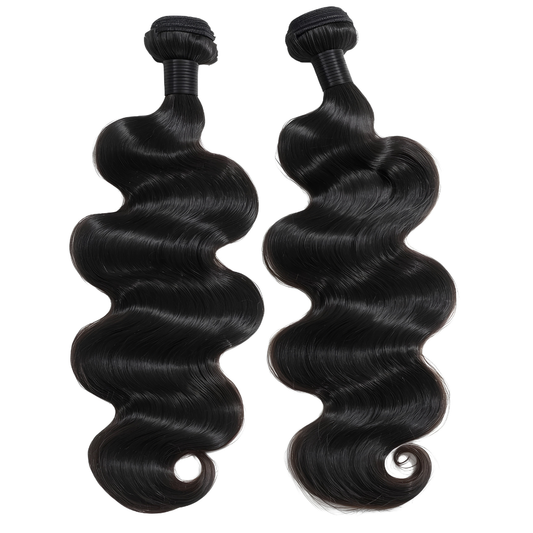 3-Pack Brazilian Body Wave Raw Human Hair Bundles (10 - 30 Inches)