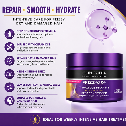 John Frieda Frizz Ease Miraculous Recovery Deep Conditioner with Ceramides