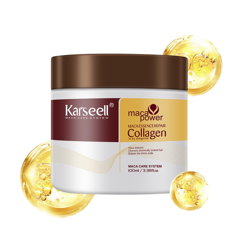 Karseell Maca Essence Collagen Hair Mask – Intensive Hair Repair Treatment