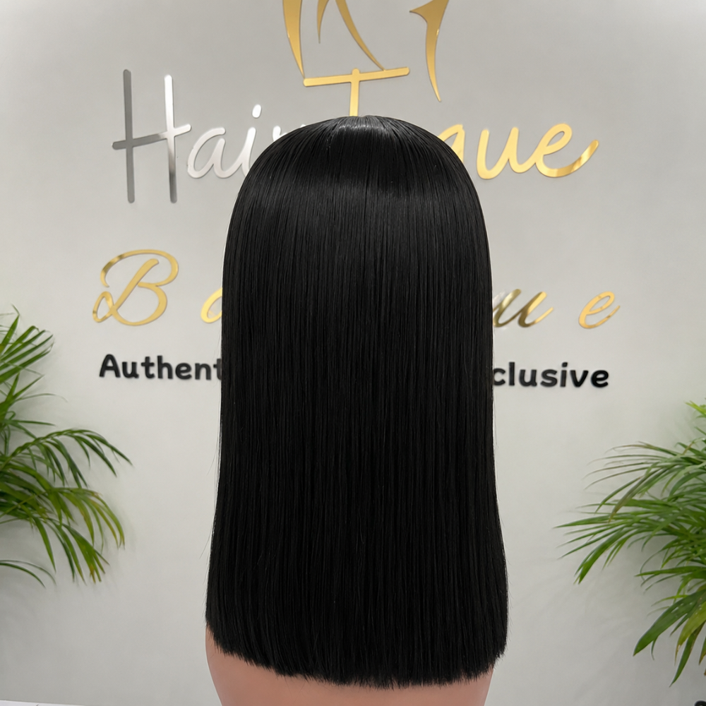 100% Human Hair Black Malaysian Wig(08 Inches - 30 Inches)