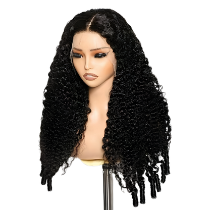 13x6 DD Natural Peruvian Curls Transparent Lace Wig - 22 Inch