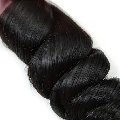 3 Bundle Brazilian Loose Wave Human Hair - 3 Pack
