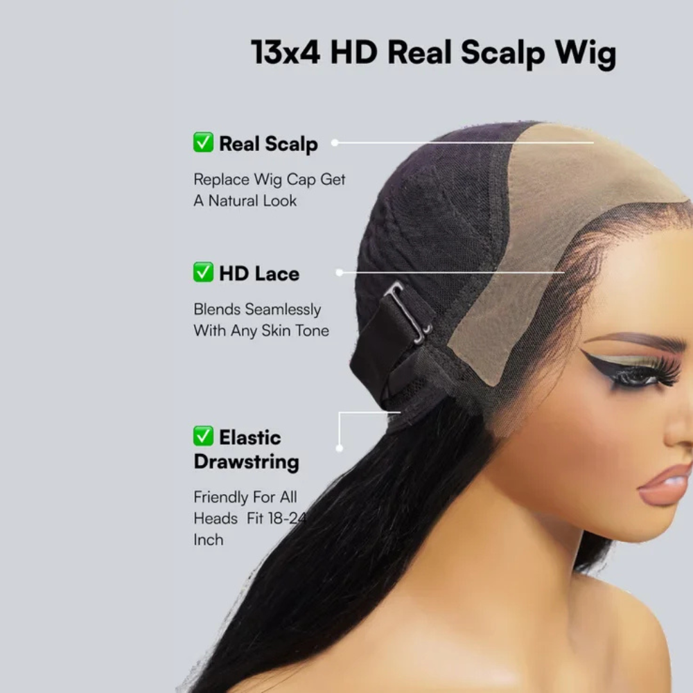 Blonde Body Wave Glueless HD Lace Wig