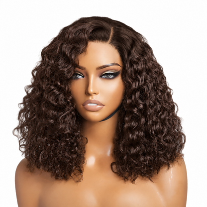 14A Super Double Drawn Glueless Burmese Curly Wig (14 - 28 Inches)