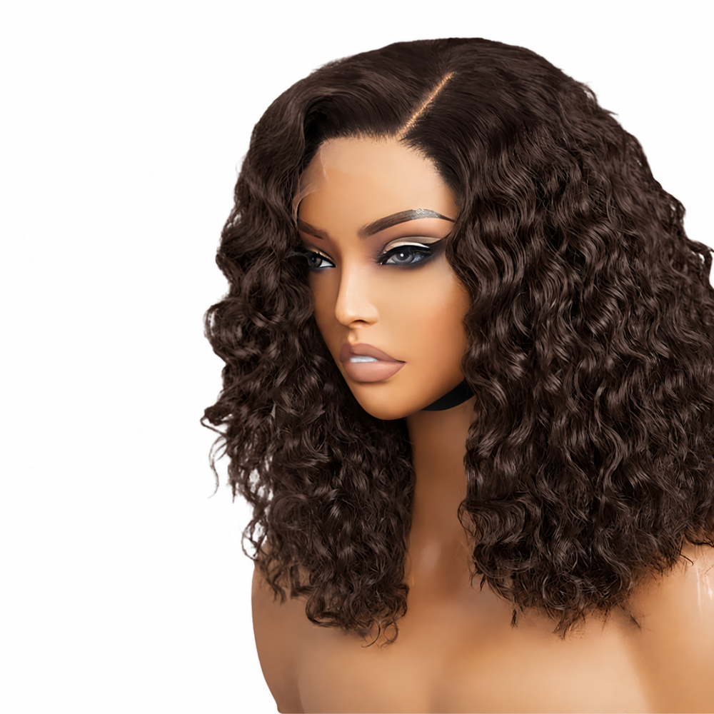 14A Super Double Drawn Glueless Burmese Curly Wig (14 - 28 Inches)