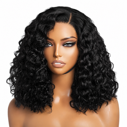 14A Super Double Drawn Glueless Burmese Curly Wig (14 - 28 Inches)