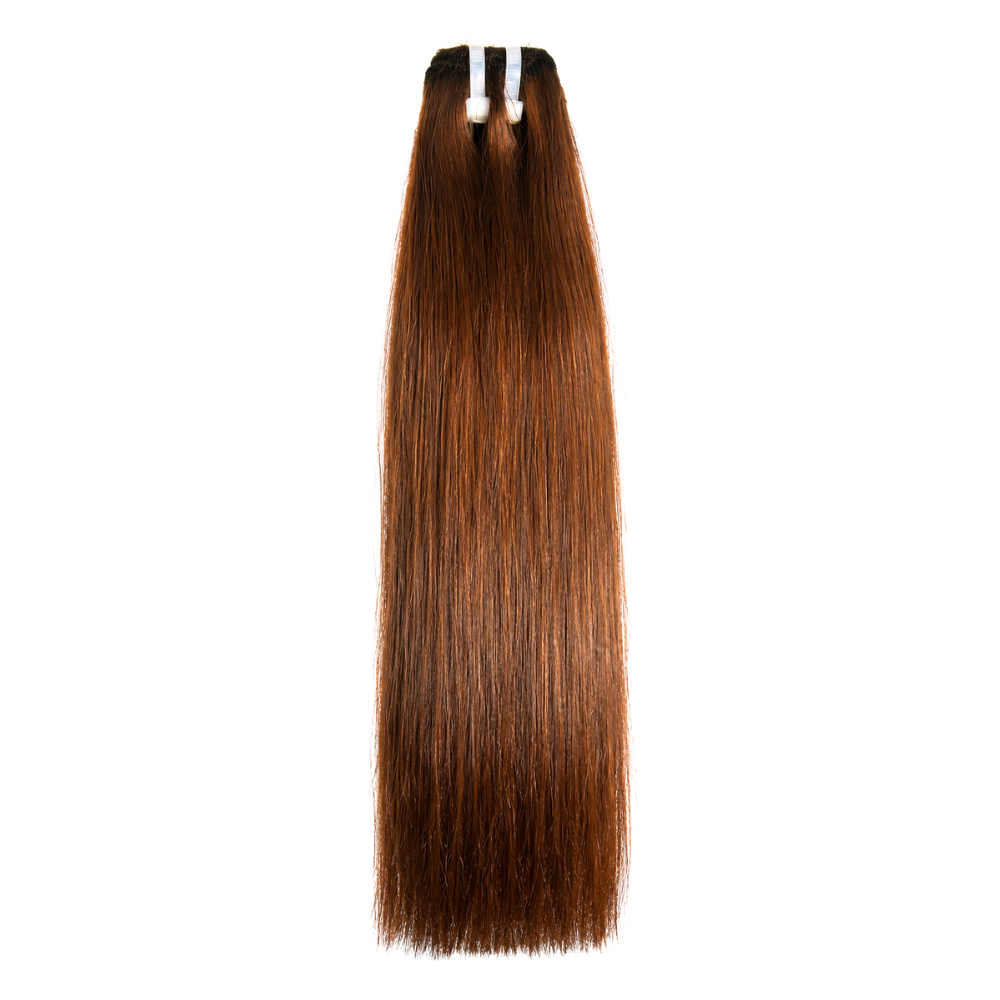 Chocolate Brown Straight Human Hair Bundle(08 - 30 Inches)