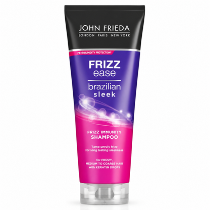 John Frieda Frizz Ease Brazilian Sleek Frizz Immunity Shampoo (250ml)
