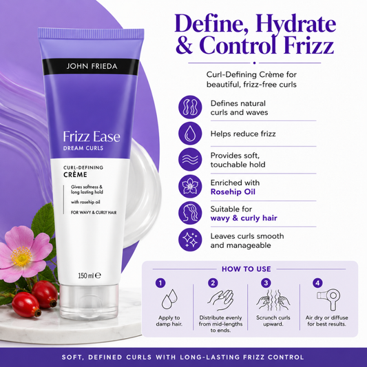 John Frieda Frizz Ease Dream Curls Curl-Defining Crème (150ml)