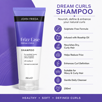 John Frieda Frizz Ease Dream Curls Shampoo (250ml)