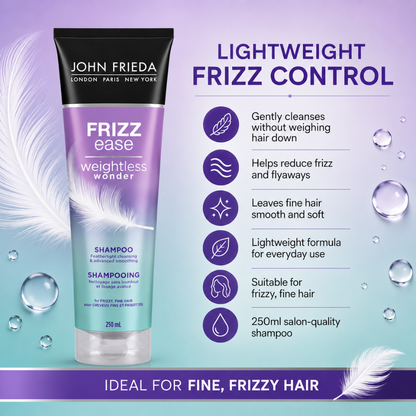 John Frieda Frizz Ease Weightless Wonder Shampoo (250ml)