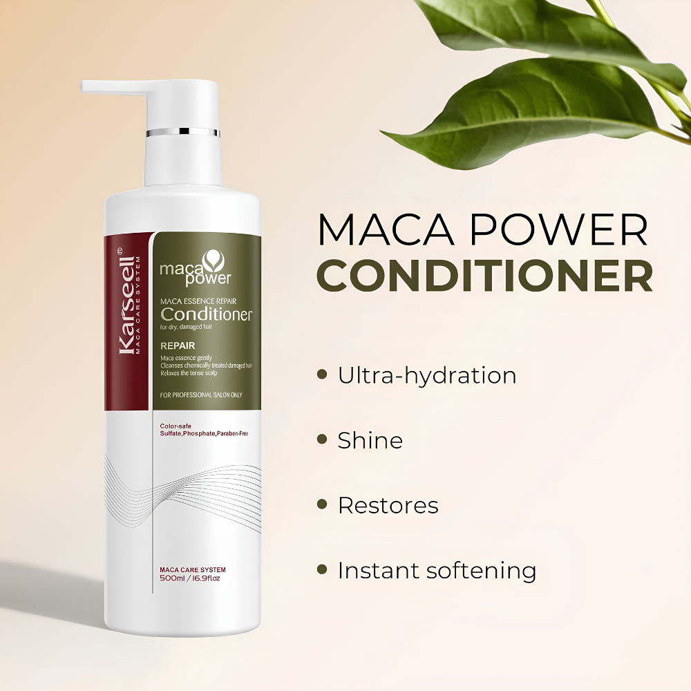 Karseell Maca Essence Complete Hair Care Collection – Shampoo, Conditioner, Collagen Hair Mask & Hair Oil