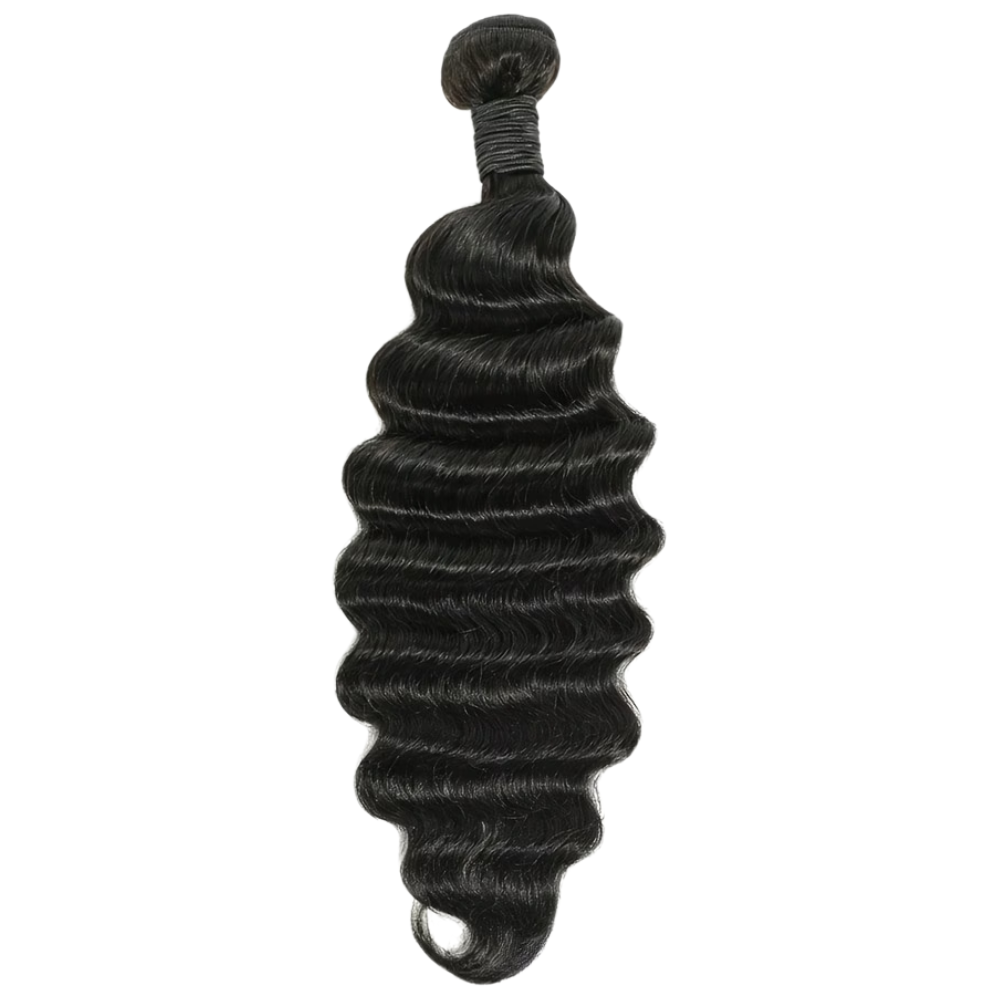 Black Loose Deep Wave Brazilian Human Hair – 3 Bundles (10 - 30 Inches)