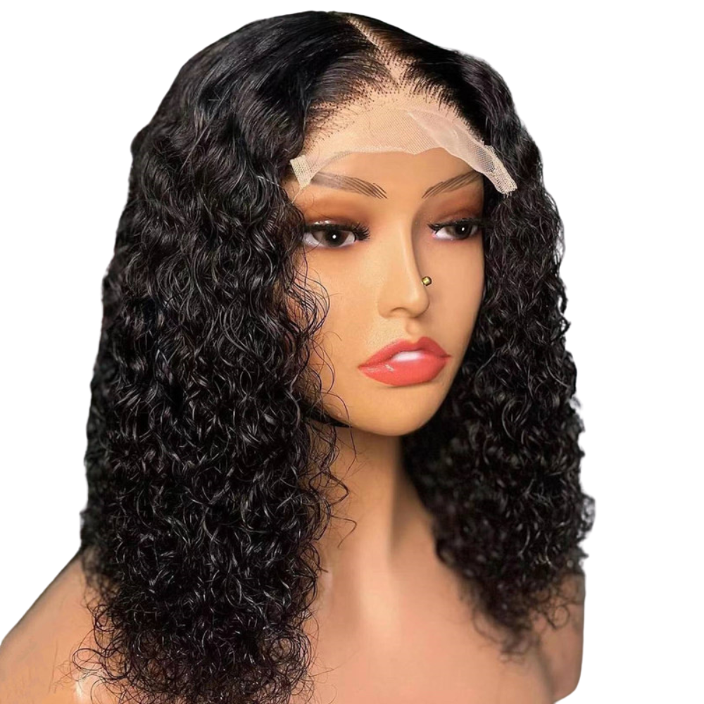 Natural SDD Water Wave Lace Front Wig (08 - 14 Inches)