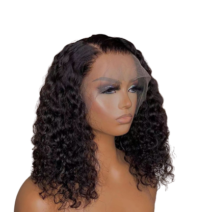 Natural SDD Water Wave Lace Front Wig (08 - 14 Inches)