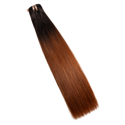 Ombre Brown Straight Human Hair Bundle(08 Inches - 30 Inches)