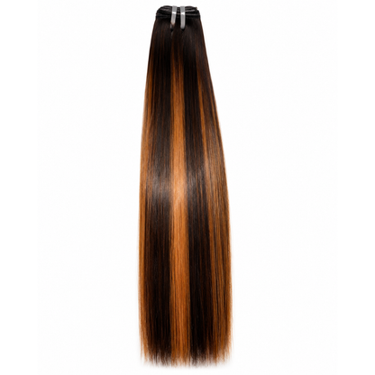Piano Straight Human Hair Bundle(08 - 30 Inches)