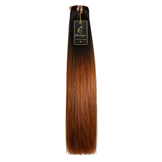 Ombre Brown Straight Human Hair Bundle(08 Inches - 30 Inches)