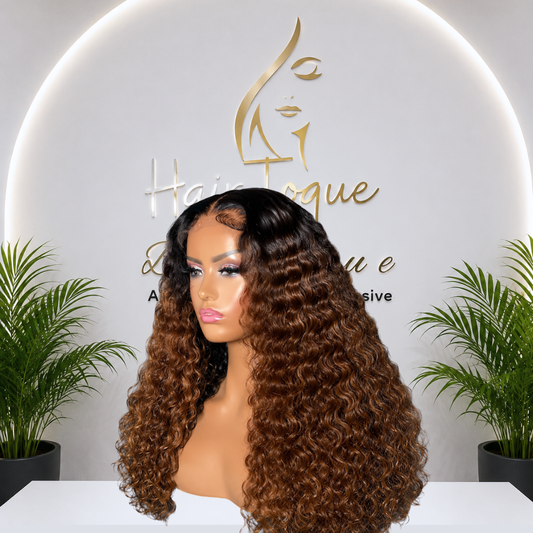 14A Super Double Drawn Glueless Burmese Curly Wig (14 - 28 Inches)
