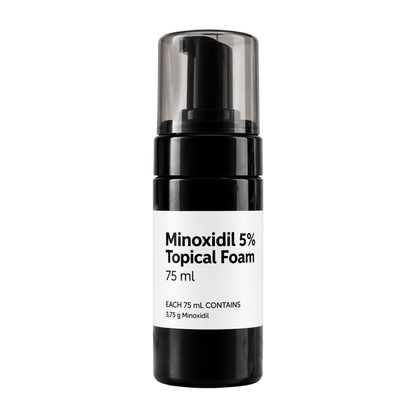 Minoxidil 5% Topical Foam – 75ml Hair Regrowth Treatment